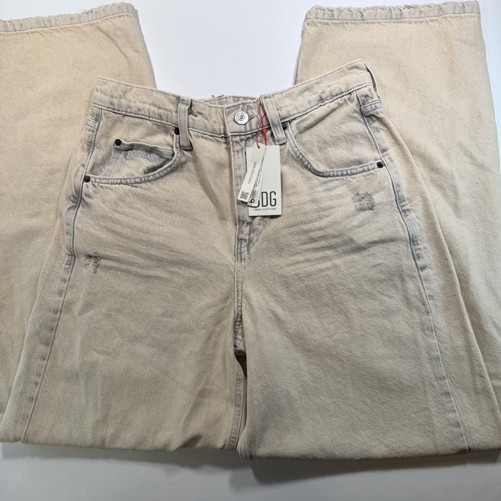 BDG Urban Outfitters 28 Women's Logan Boyfriend Jean High Rise Wide Leg NWT